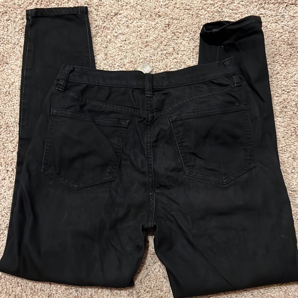 Free People Jeans Black Size 26 High Rise Skinny - Picture 6 of 7